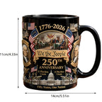 America's 250th Anniversary Mug - Black