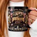 America's 250th Anniversary Mug - Black