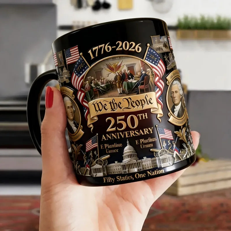 America's 250th Anniversary Mug - Black
