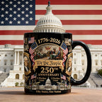 America's 250th Anniversary Mug - Black