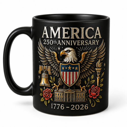 250th Anniversary Patriot coffee mug