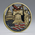 250th Anniversary Plated Collectible Coin