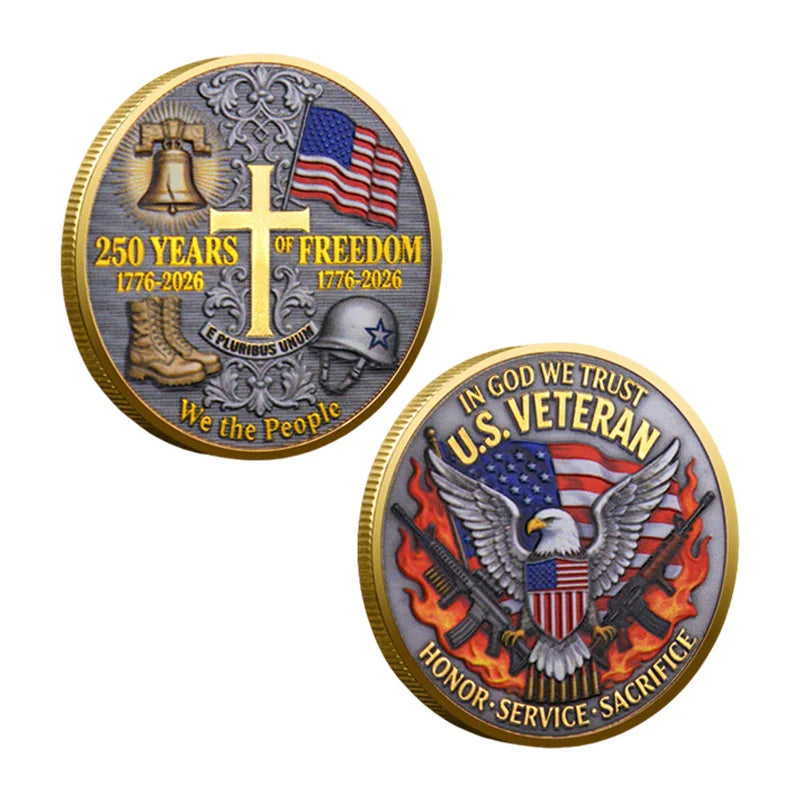 250th Anniversary Commemorative Coin - Assorted