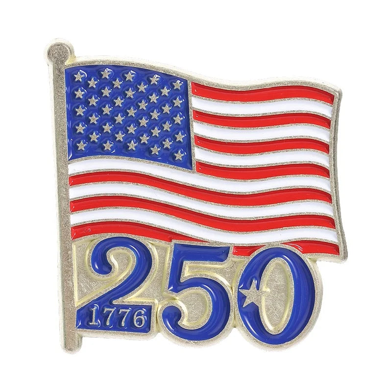 250th Anniversary Enamel Pins