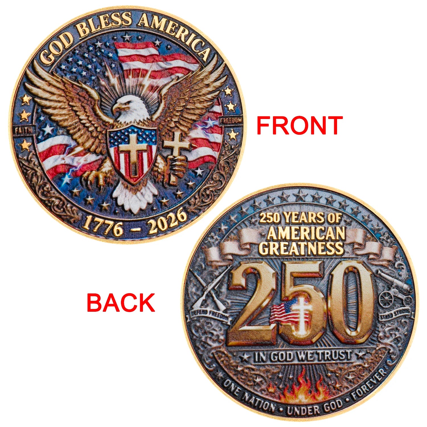 250th Anniversary Commemorative Coin - Assorted