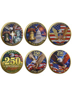 Edition 2 - 250th Anniversary Commemorative Coin - Assorted