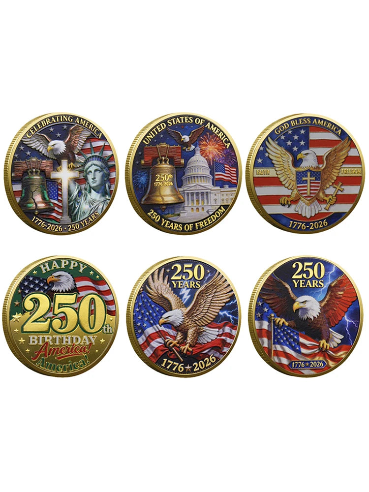 250th Anniversary Commemorative Coin - Assorted
