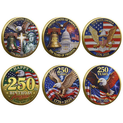 250th Anniversary Commemorative Coin - Assorted