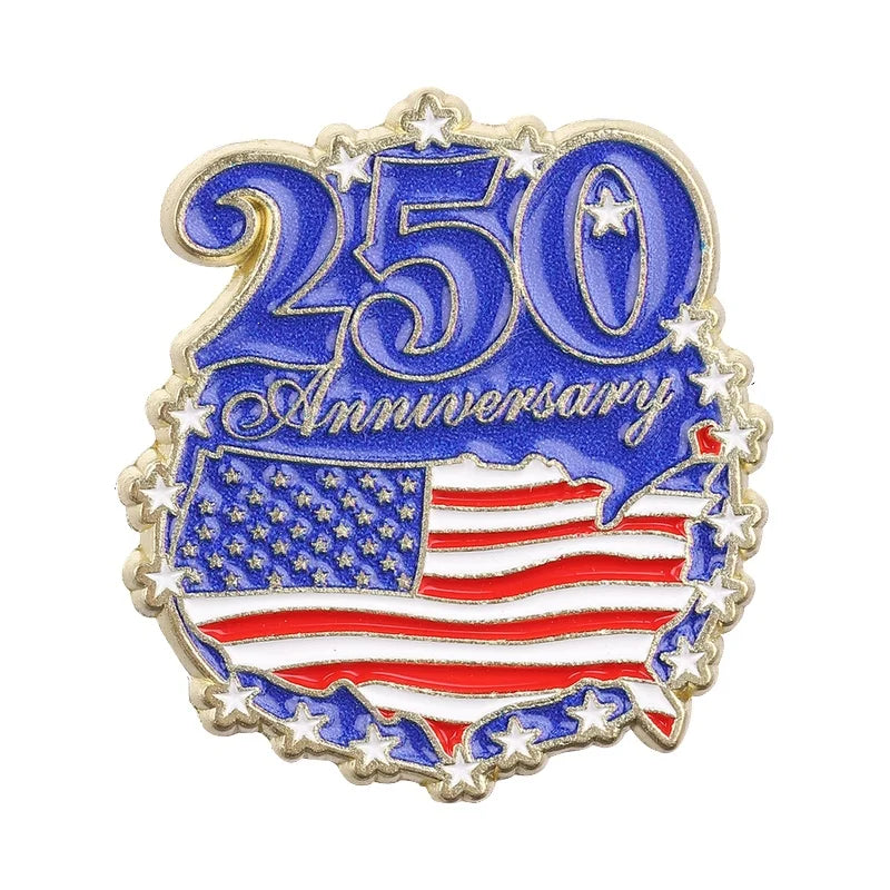 250th Anniversary Enamel Pins