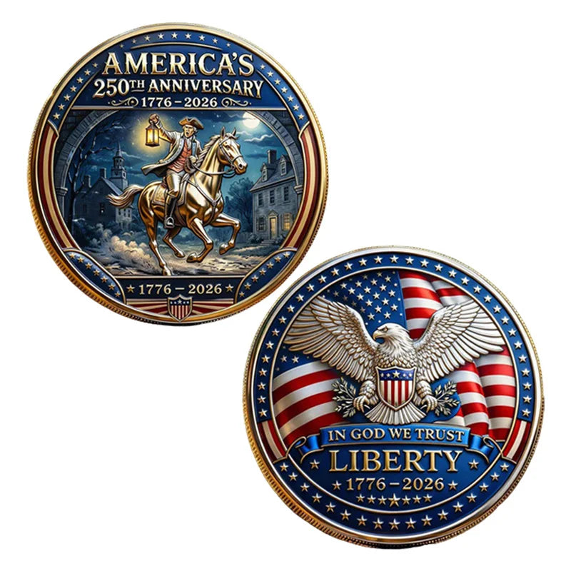 250th Anniversary Commemorative Coin - Assorted