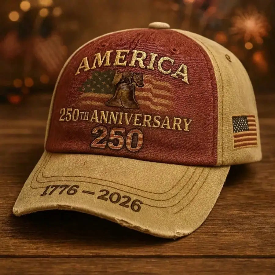 USA Independence Embroidered Patriotic Baseball Cap