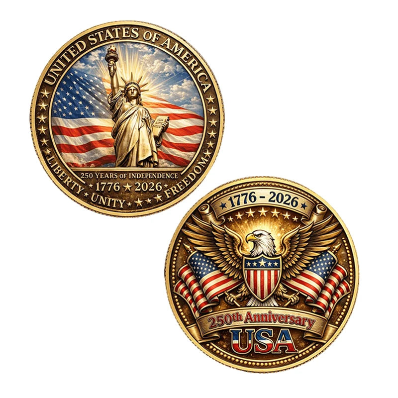 250th Anniversary Commemorative Coin - Assorted