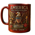 250th Anniversary Patriot Coffee Mug - Assorted