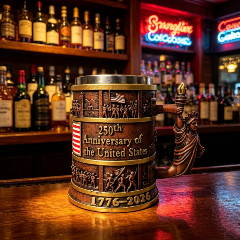 250th Anniversary Stainless Steel Drink Cup