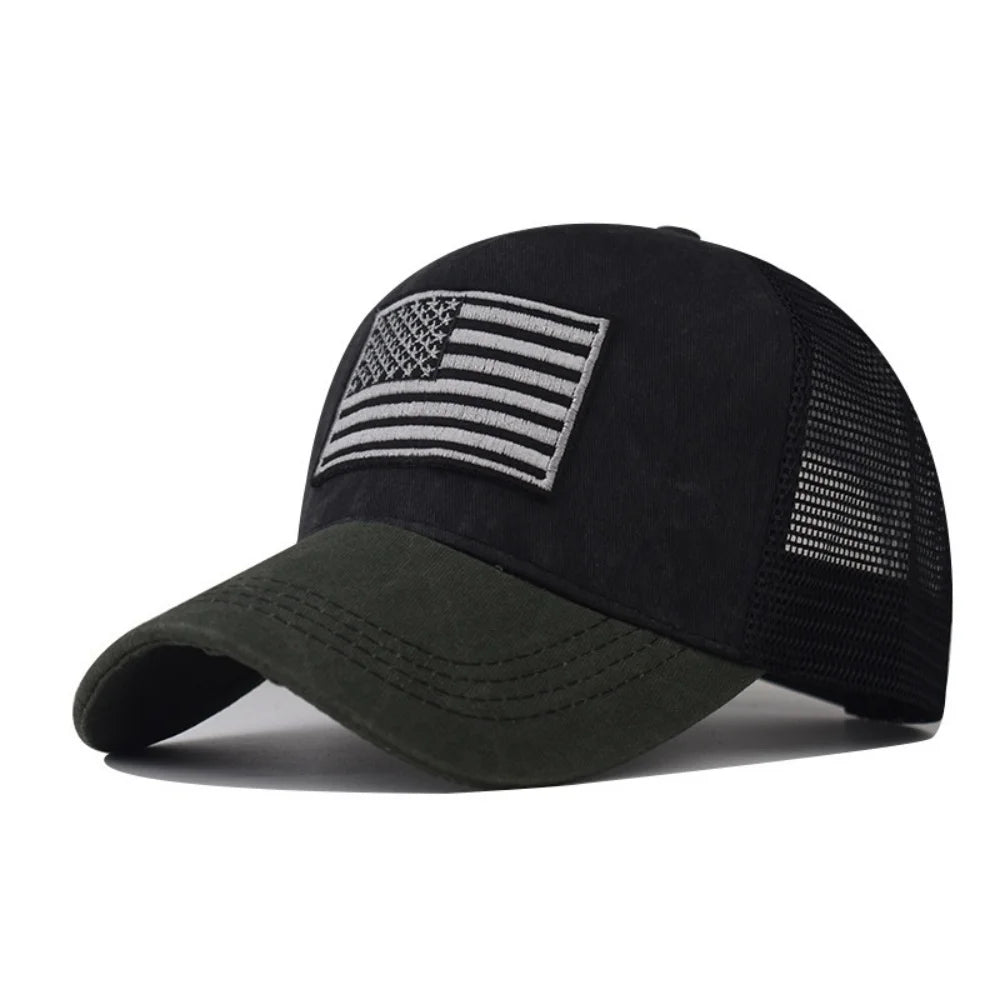 USA flag tactical baseball cap