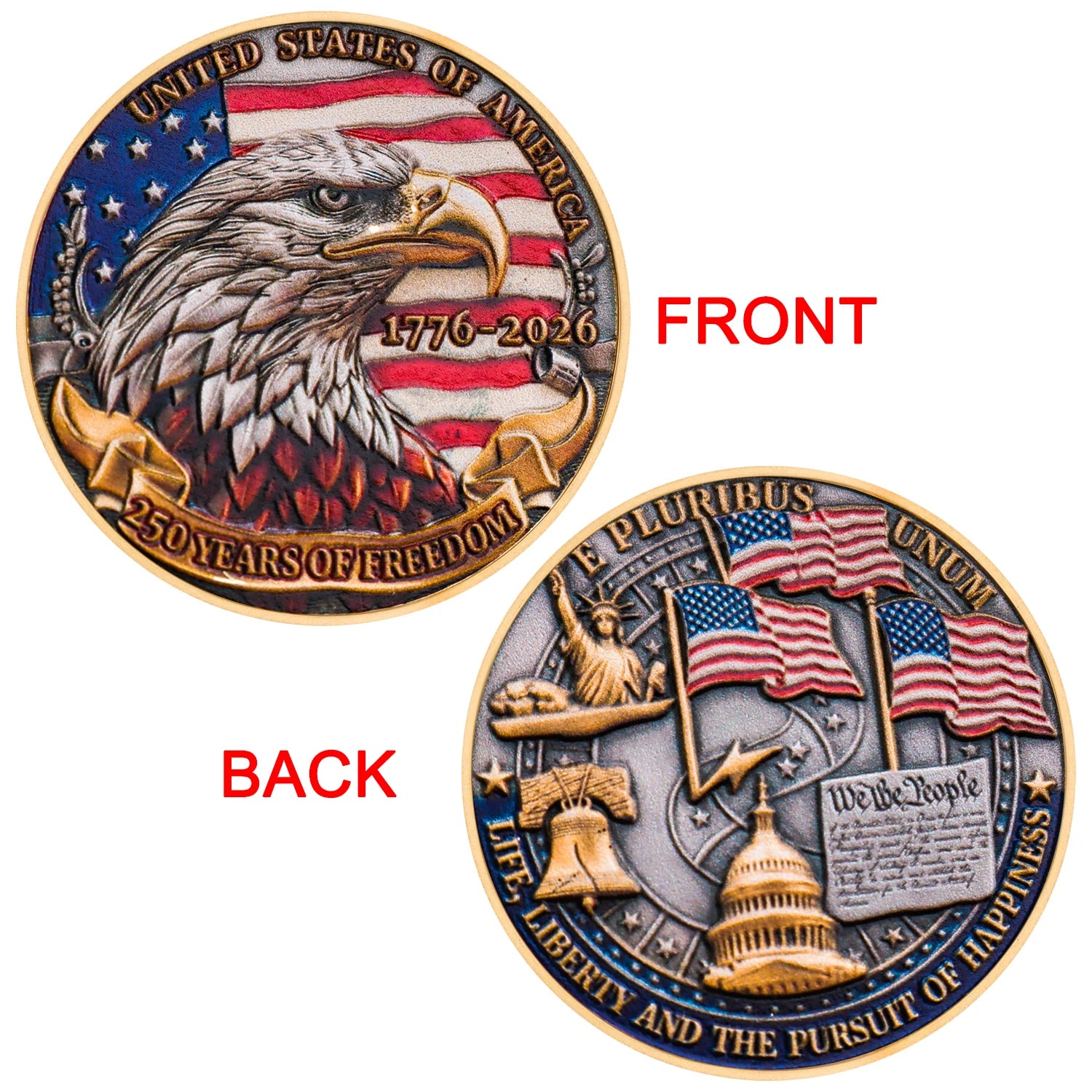 250th Anniversary Commemorative Coin - Assorted