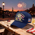 250th Anniversary Patriotic Embroidered Hat (Blue)