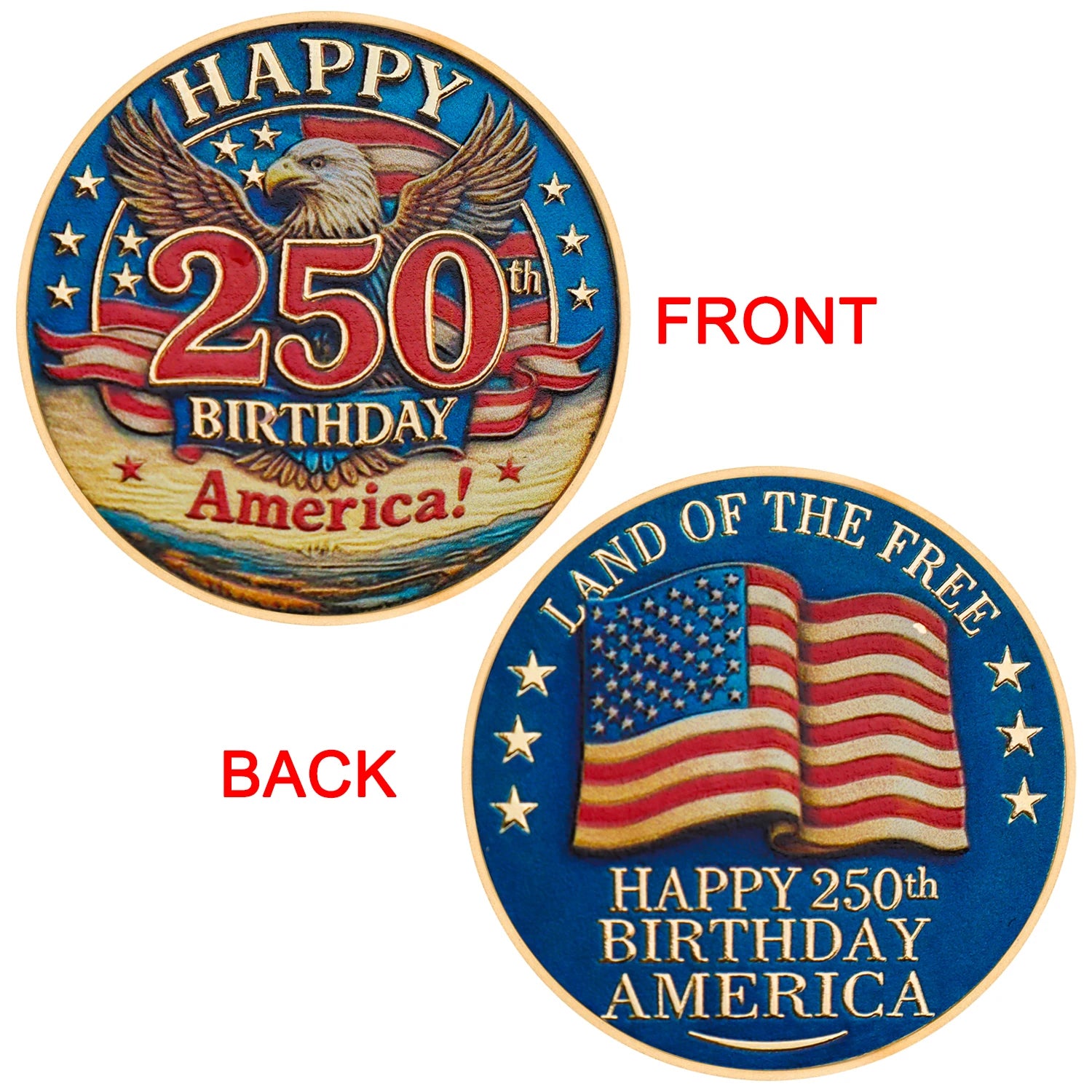 250th Anniversary Commemorative Coin - Assorted
