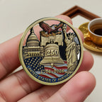 250th Anniversary Plated Collectible Coin