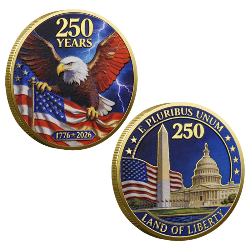 250th Anniversary Commemorative Coin - Assorted