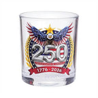 250th Patriotic Eagle Collectible Shot Glass - Assorted