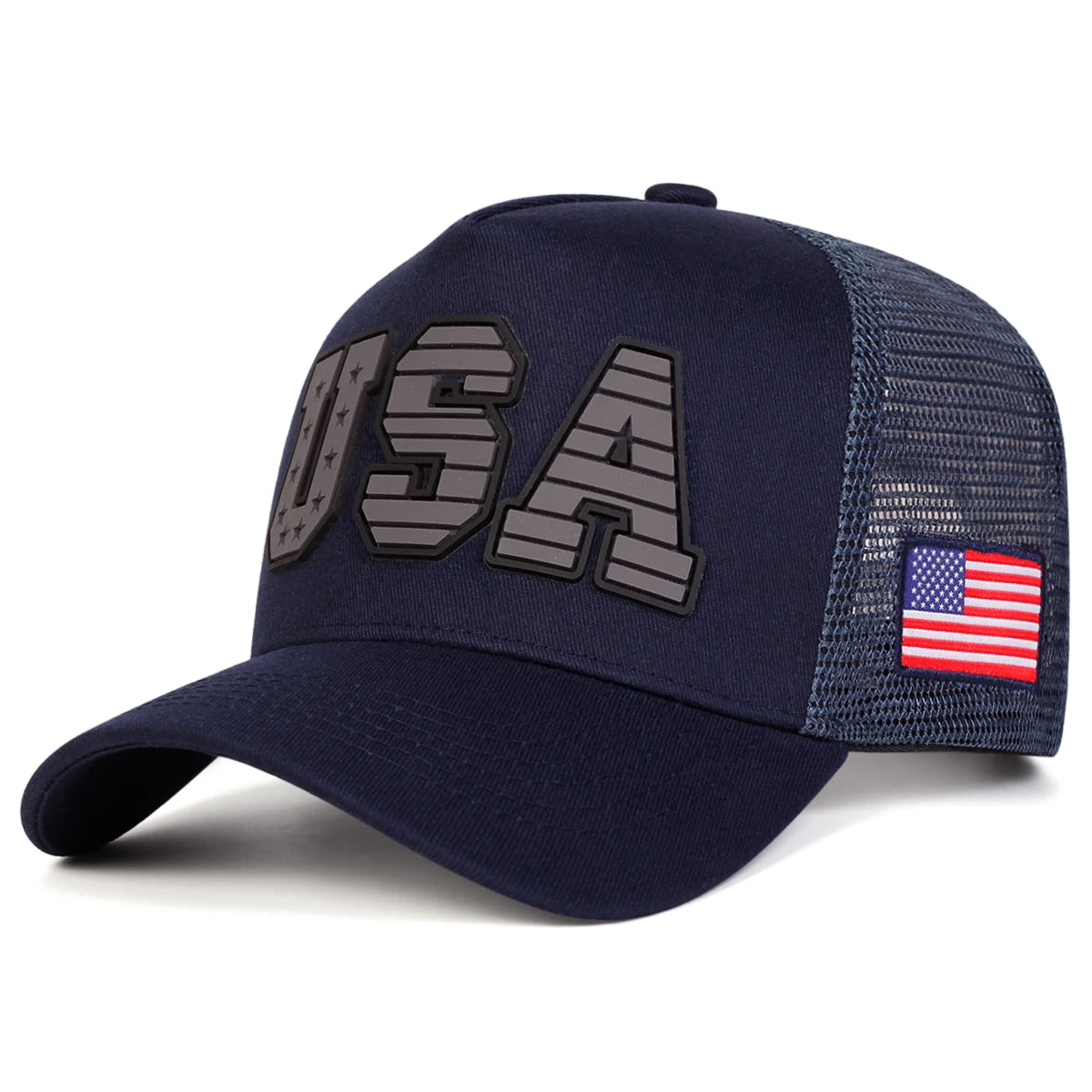 USA Embroidered Mesh Cap