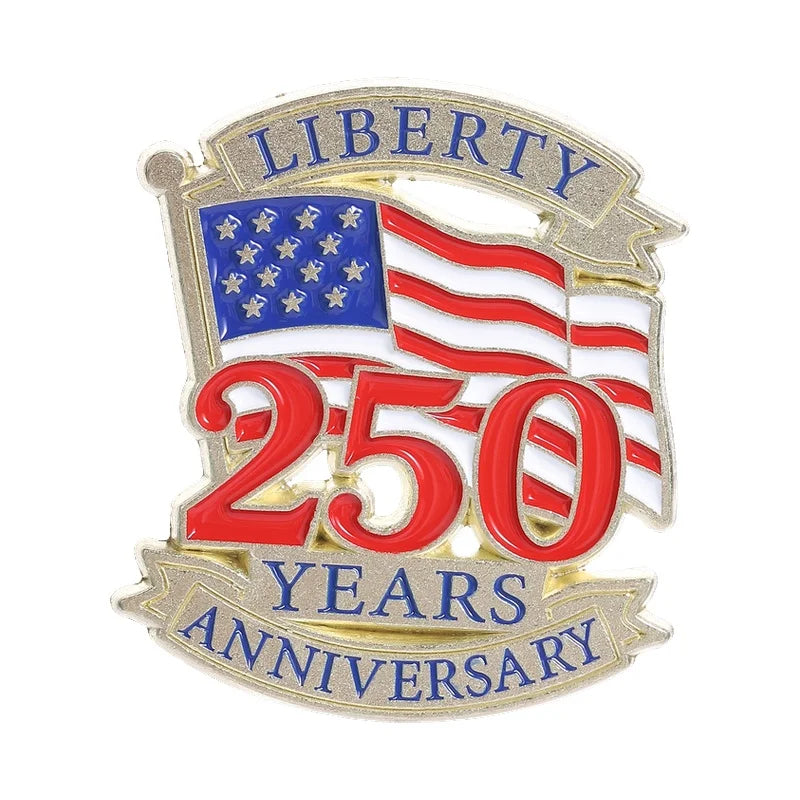 250th Anniversary patriotic enamel pins — view 4