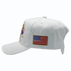 250th Anniversary Patriotic Embroidered Hat (White)