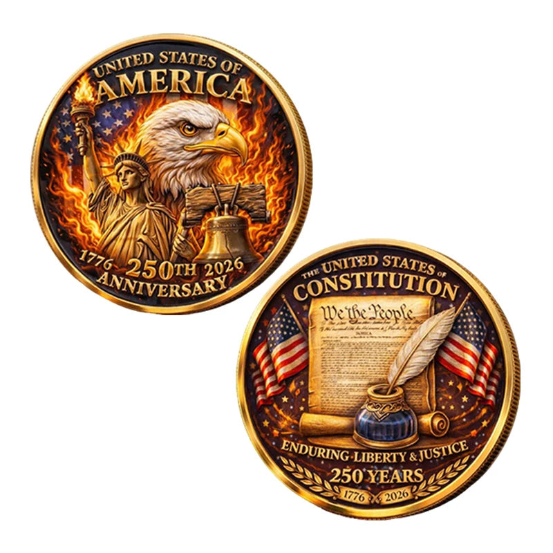 250th Anniversary Commemorative Coin - Assorted