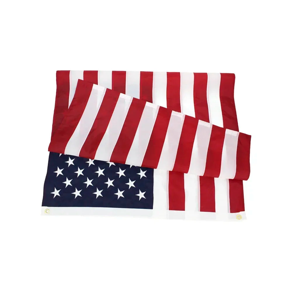 American Flag - Heavy Duty Waterproof Embroidered Flag