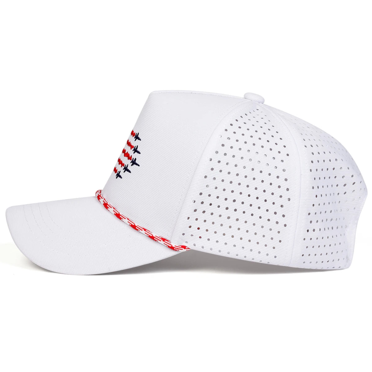 American Flag Mesh Trucker Hat