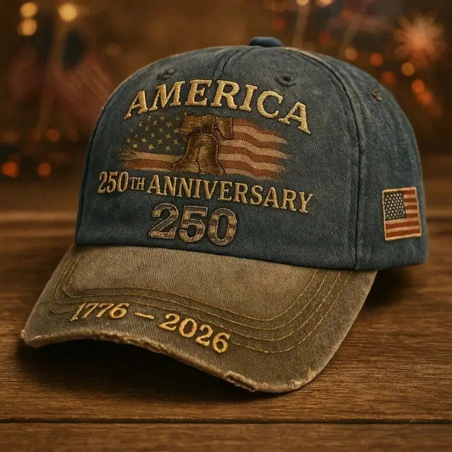 USA Independence Embroidered Patriotic Baseball Cap
