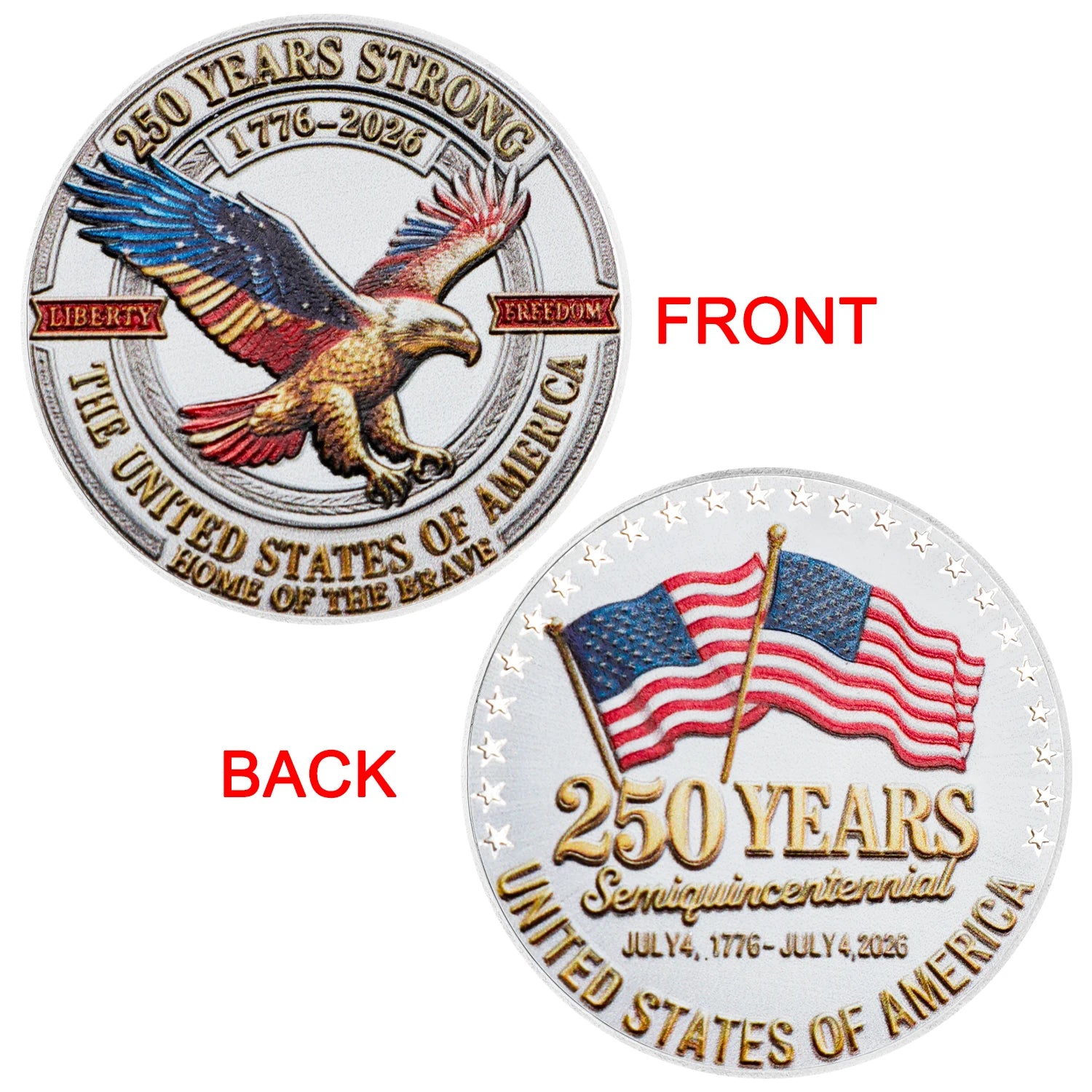 250th Anniversary Commemorative Coin - Assorted