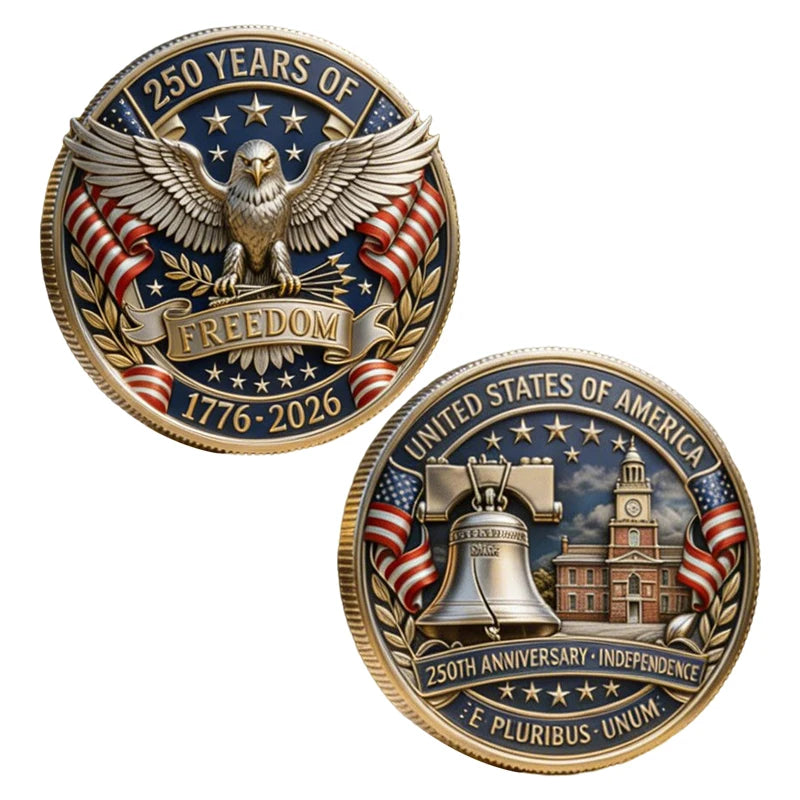 250th Anniversary Commemorative Coin - Assorted