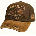 USA Independence Embroidered Patriotic Baseball Cap