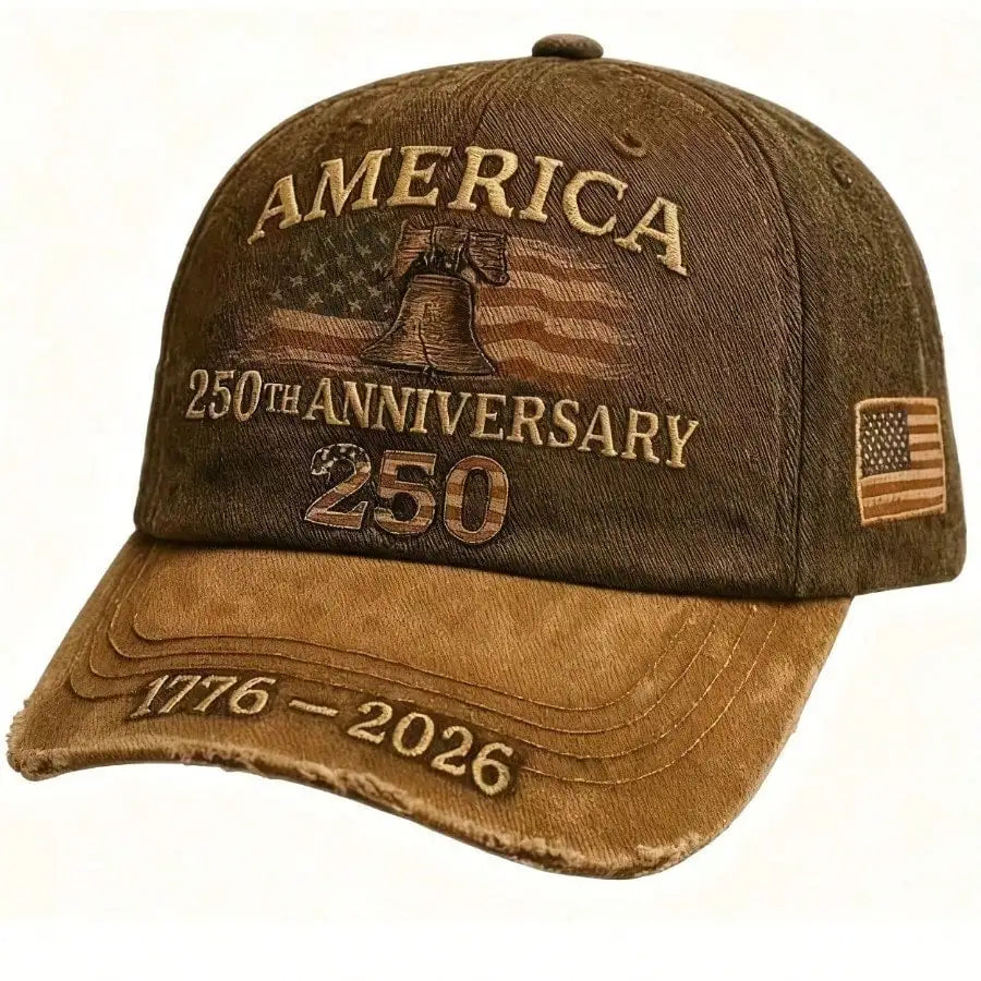 USA Independence Embroidered Patriotic Baseball Cap