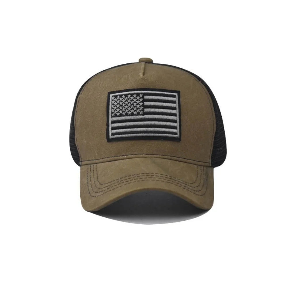 USA flag tactical baseball cap — view 4