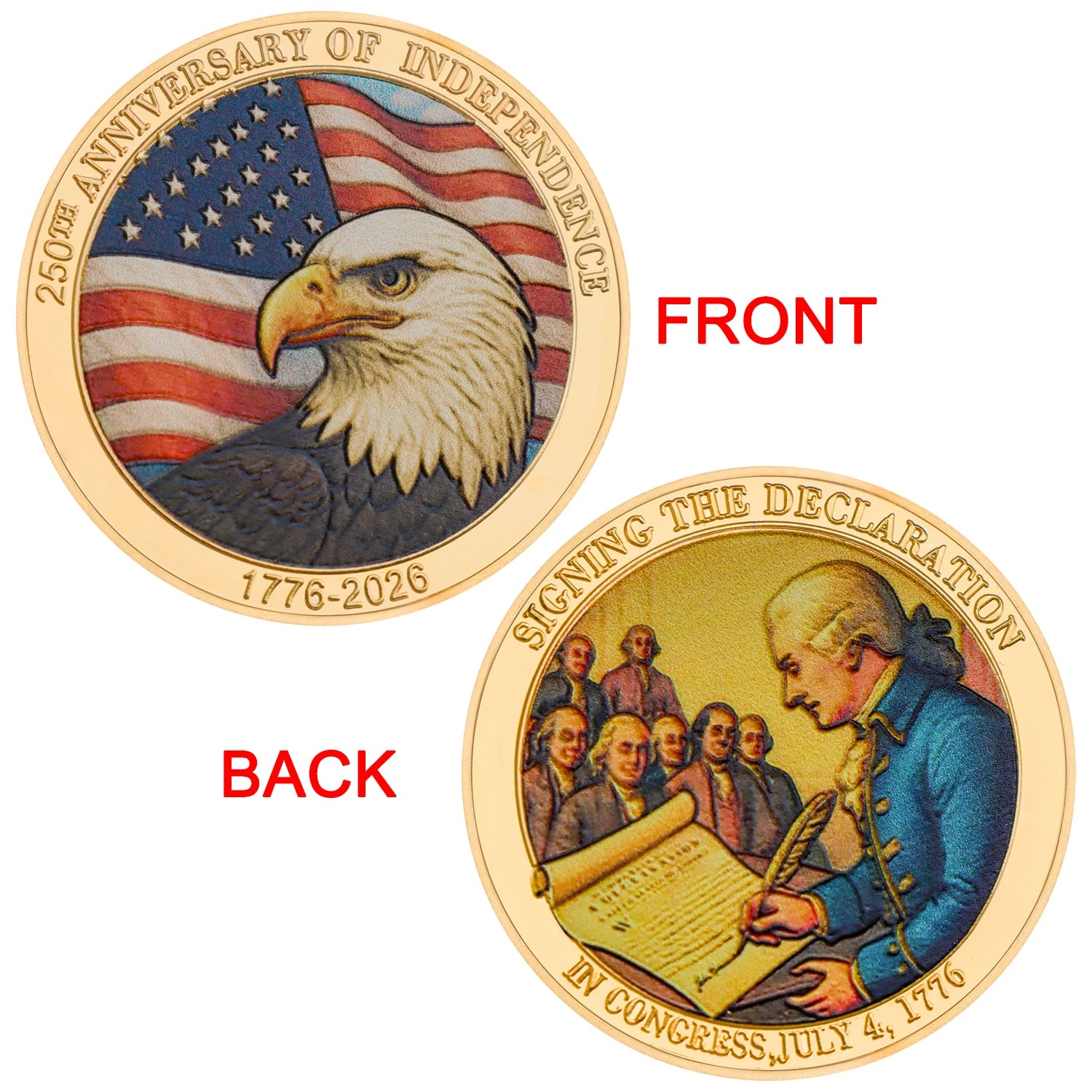250th Anniversary Commemorative Coin - Assorted