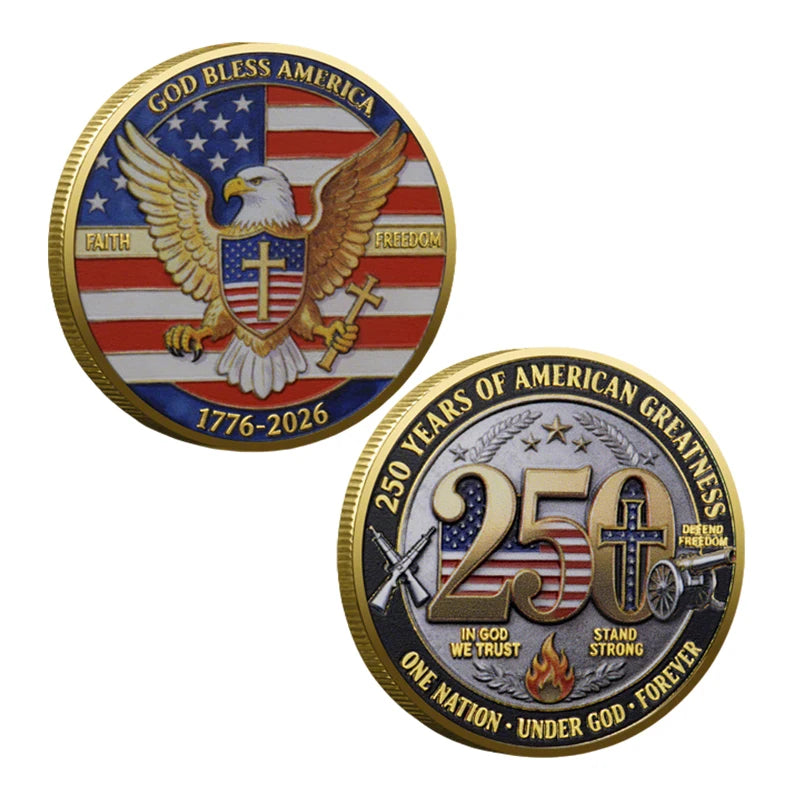 250th Anniversary Commemorative Coin - Assorted