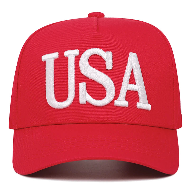 USA embroidered baseball cap — view 2