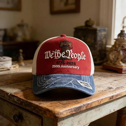 250th Anniversary Full Embroidered Baseball Cap
