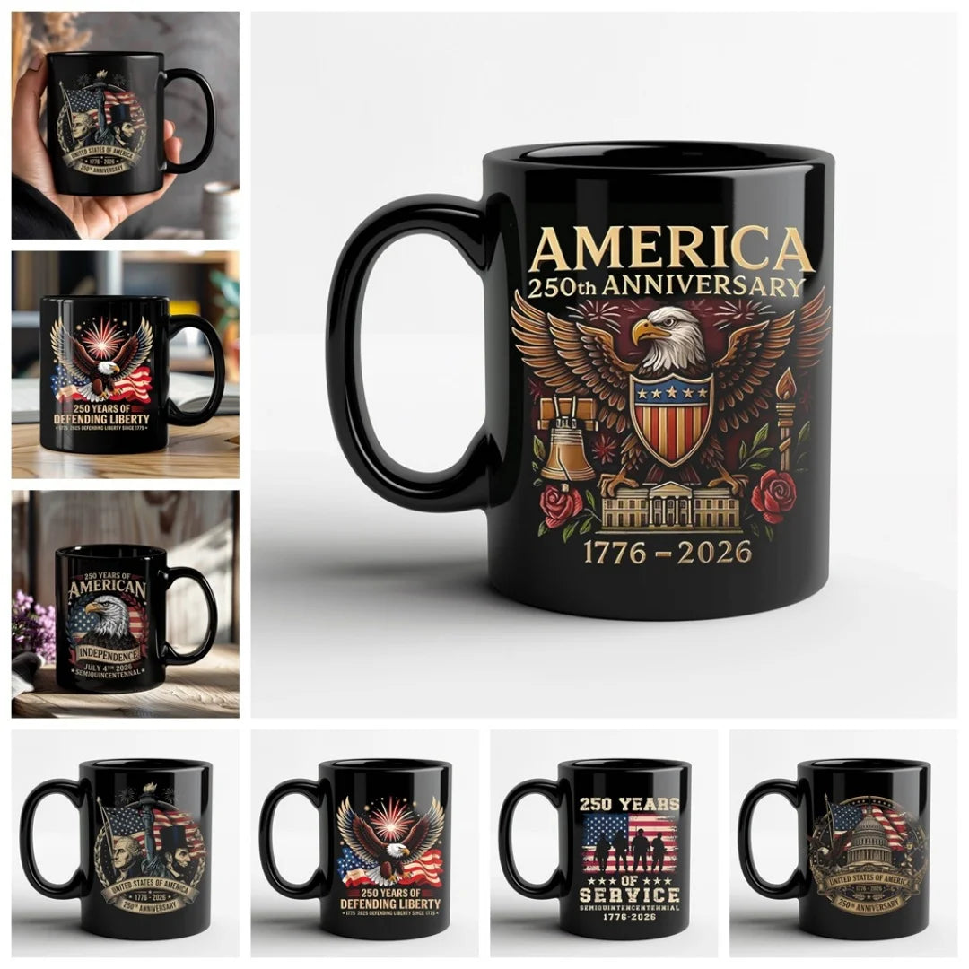 250th Anniversary Patriot Coffee Mug - Assorted