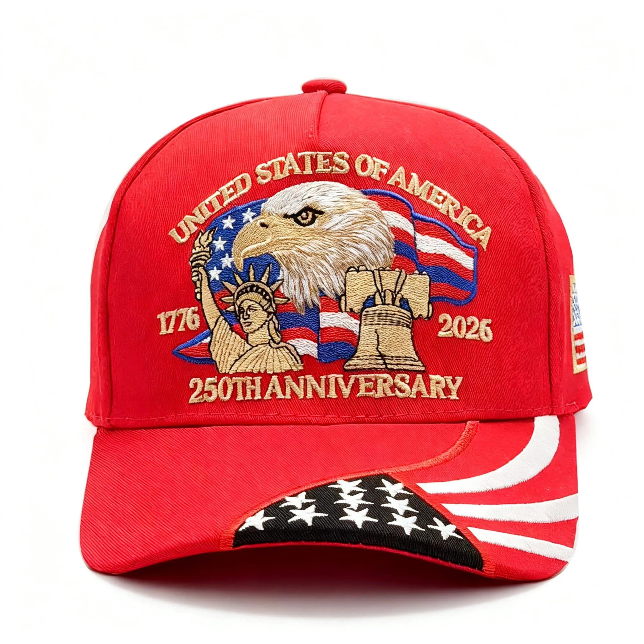 250th Anniversary Embroidered Patriotic Hat