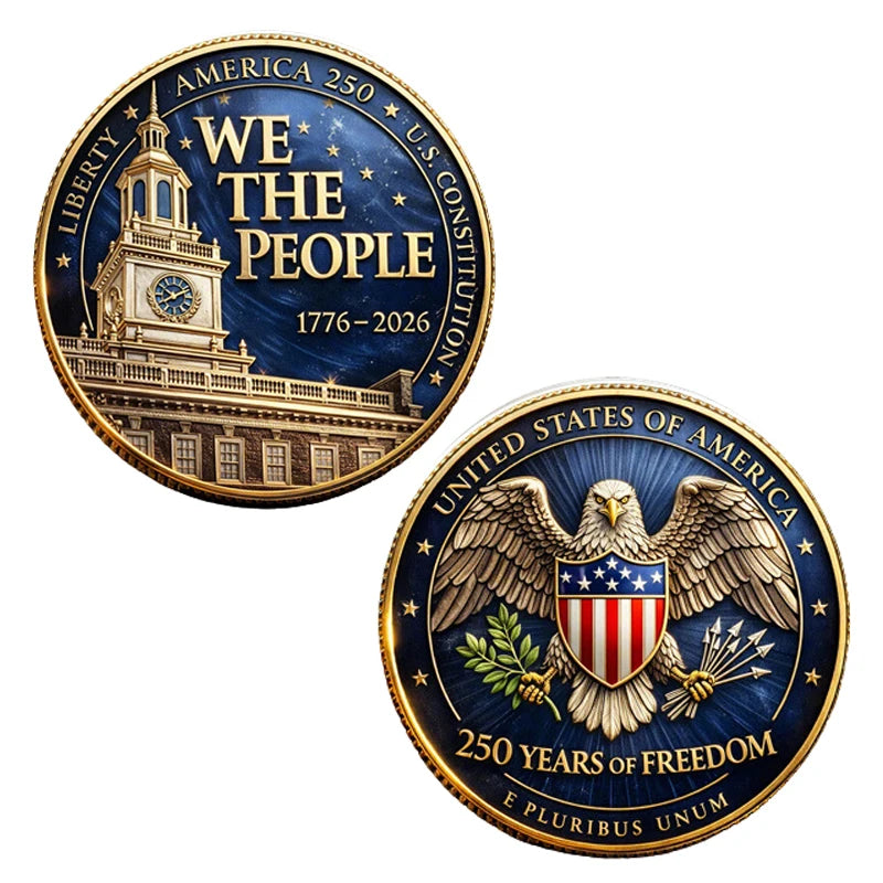 250th Anniversary Commemorative Coin - Assorted