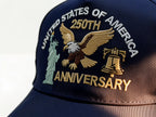 Eagle & Liberty Bell Embroidered Snapback Hat